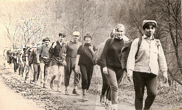 Поход по Жигулям-1969 г.